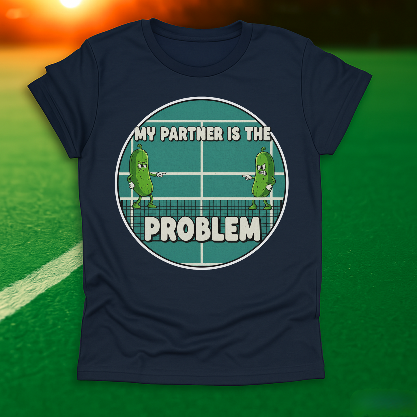 My Partner Is The Problem T-Shirt