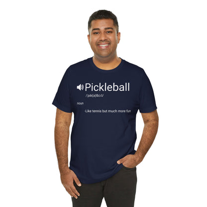 Pickleball Funny Definition