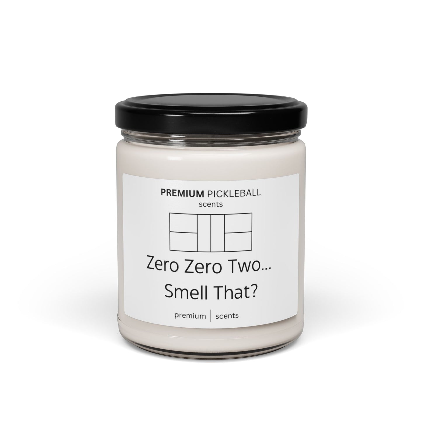 Zero Zero Two... Smell That? Soy Pickleball Candle, 9oz