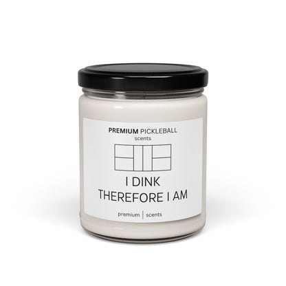 I Dink Therefore I Am Soy Pickleball Candle, 9oz