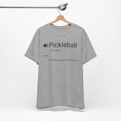 Pickleball Funny Definition