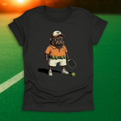 Pug Pickleball T-Shirt