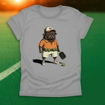 Pug Pickleball T-Shirt