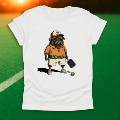 Pug Pickleball T-Shirt