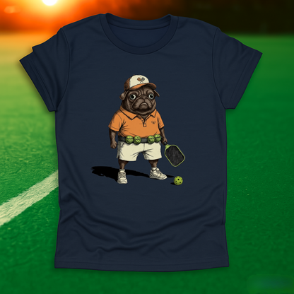 Pug Pickleball T-Shirt