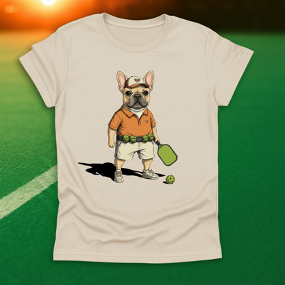 French Bulldog Pickleball T-Shirt