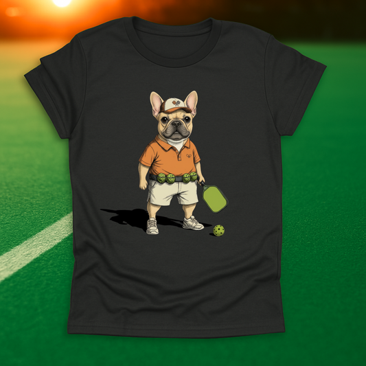 French Bulldog Pickleball T-Shirt