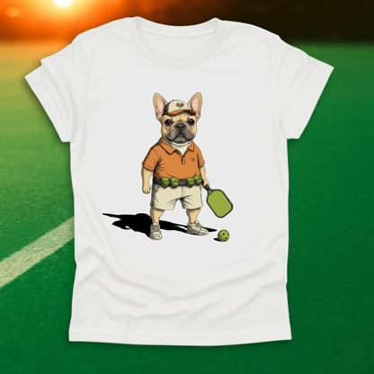 French Bulldog Pickleball T-Shirt