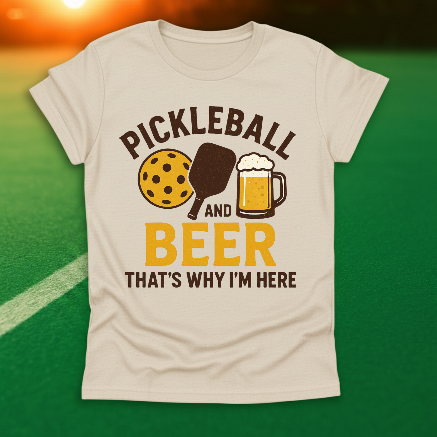 Pickleball And Beer T-Shirt
