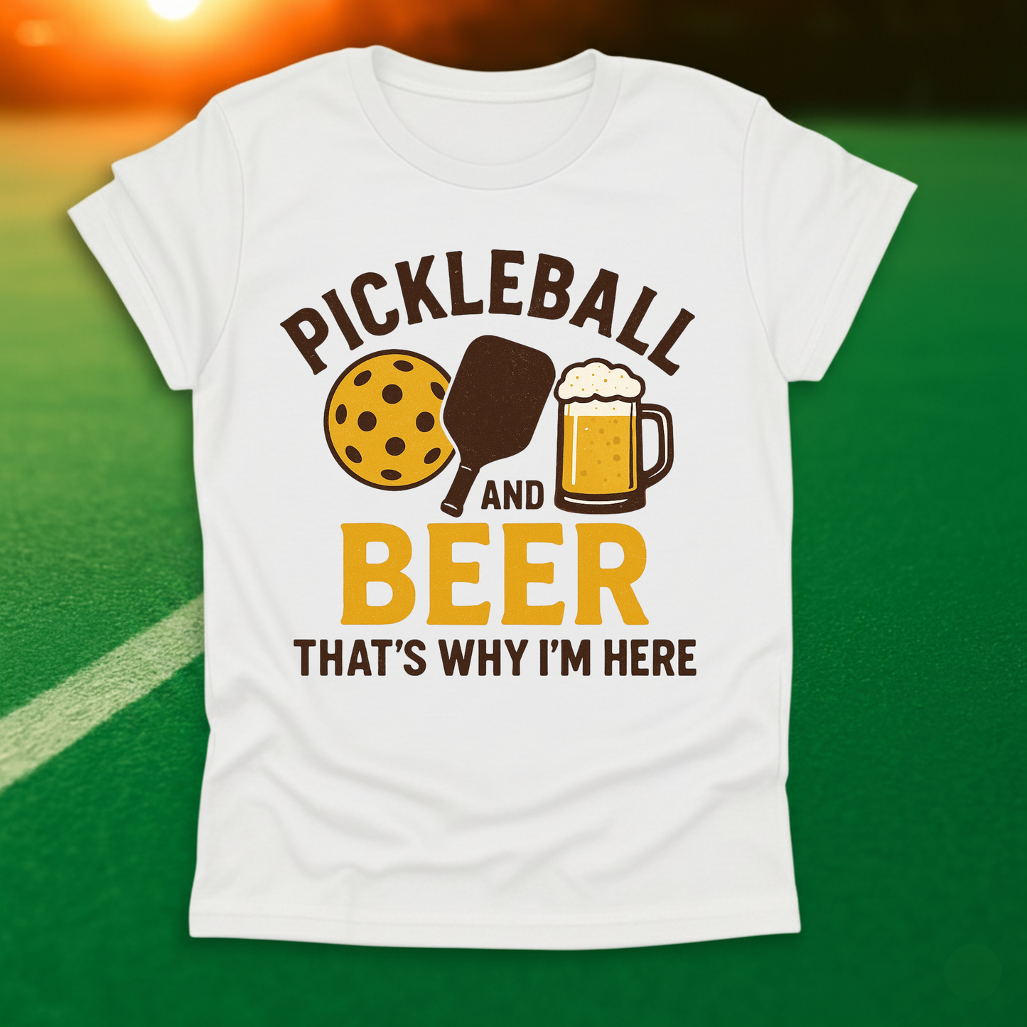 Pickleball And Beer T-Shirt