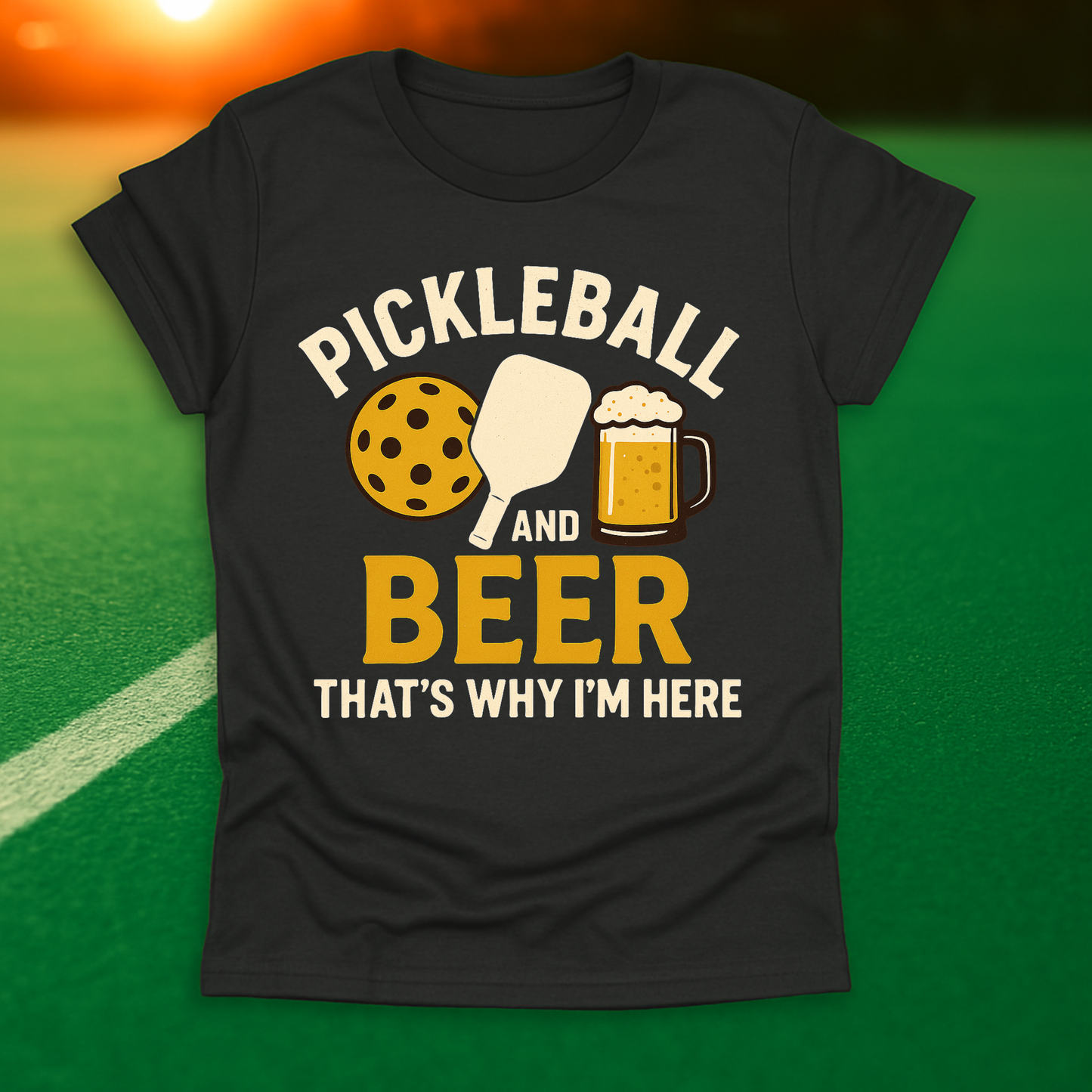 Pickleball And Beer T-Shirt