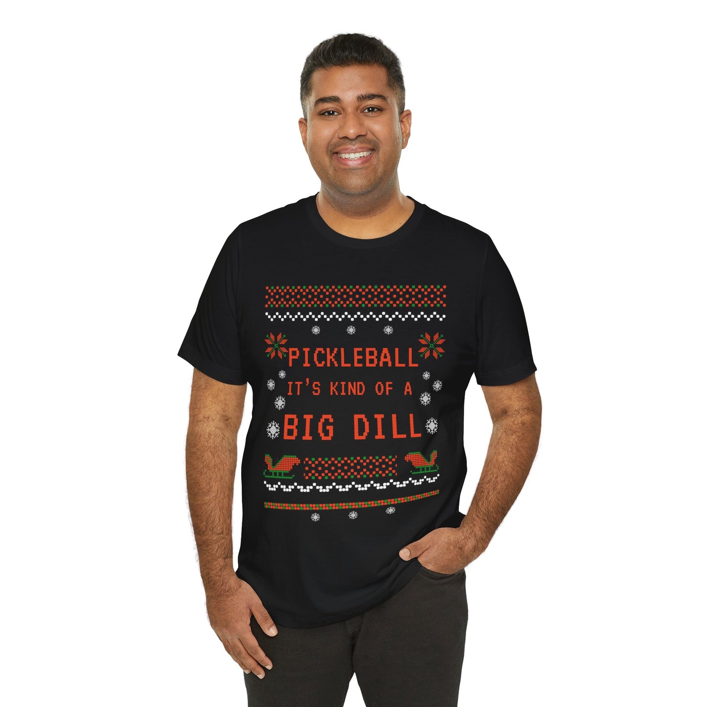 Pickleball Ugly Christmas Sweater