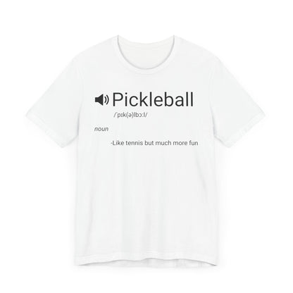 Pickleball Funny Definition