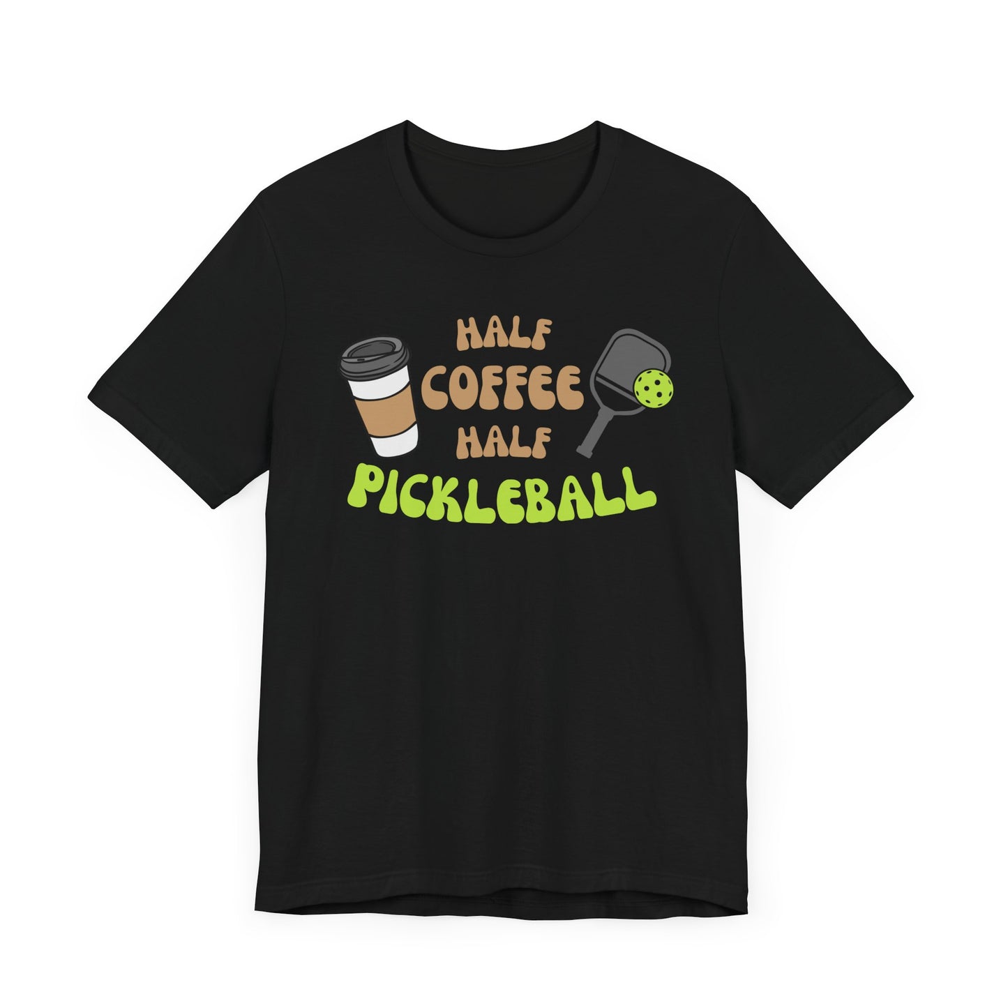 Coffee Pickleball T-Shirt