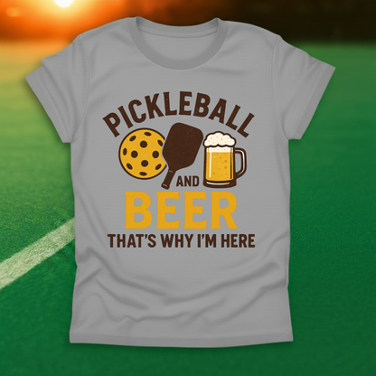 Pickleball And Beer T-Shirt