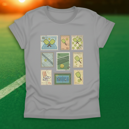 Pickleball Stamps T-Shirt