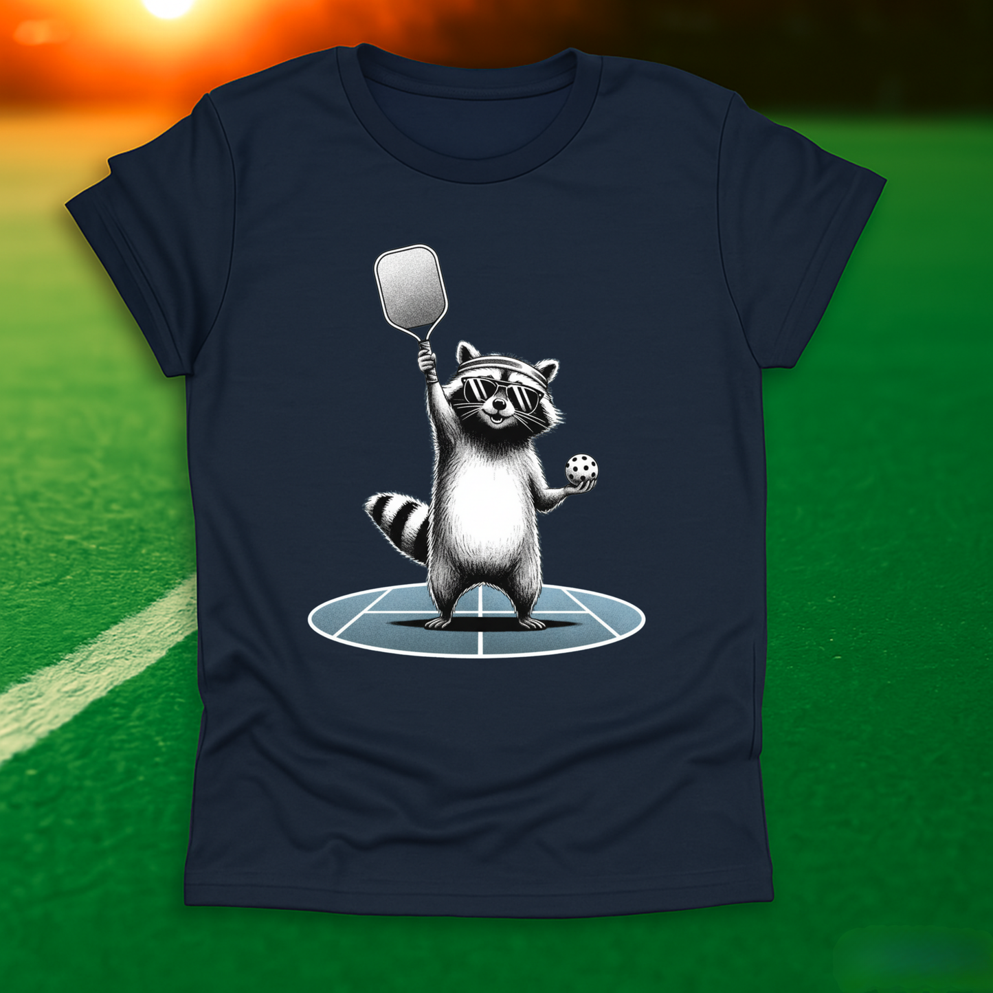 Raccoon Pickleball T-Shirt