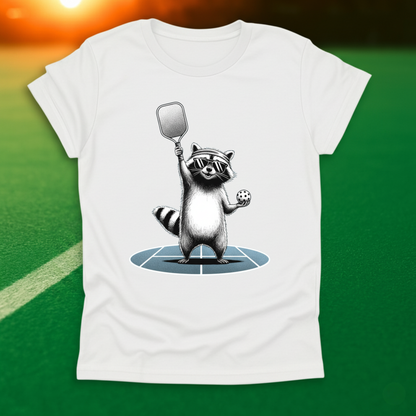 Raccoon Pickleball T-Shirt
